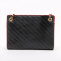 Gucci GG Marmont Medium Azalea Slim Leather Chain Shoulder Bag Black x Red #2510 by Bolt Boutique