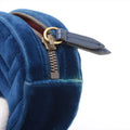 Gucci GG Marmont Velvet &amp; Leather Waist Bag Blue 476434 #2614 by Bolt Boutique