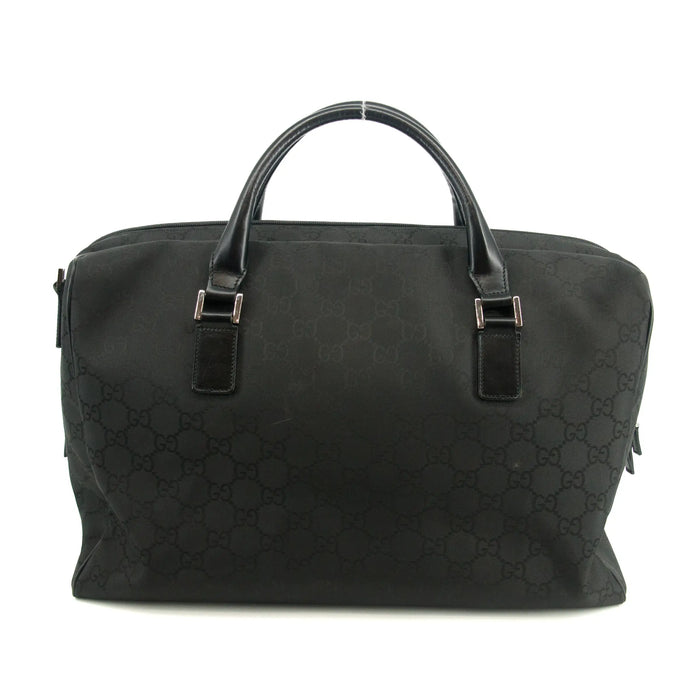 Gucci GG Nylon Canvas Black 2Way Boston Bag #2984 by Bolt Boutique