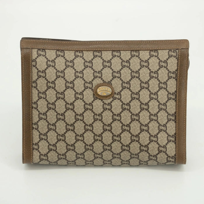 Gucci GG Plus Canvas Clutch Bag #1999 by Bolt Boutique