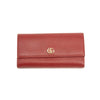 Gucci GG Red Marmont Bi-fold Long Wallet #3916