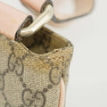 Gucci GG Supreme Canvas Coaated PVC Pink Shoulder Bag #2790 by Bolt Boutique