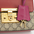 Gucci GG Supreme Canvas Multicolor Padlock Crossbody Bag #1915 by Bolt Boutique