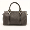 Gucci GG Supreme PVC &amp; leather Mini Boston Bag Brown 193604 #2606 by Bolt Boutique