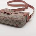 Gucci GG Supreme Stars Small Shoulder bag Beige x Pink #2500 by Bolt Boutique