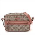 Gucci GG Supreme Stars Small Shoulder bag Beige x Pink #2500 by Bolt Boutique