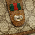 Gucci GG Supreme Web Sherry Line Clutch Bag Beige #3059 by Bolt Boutique