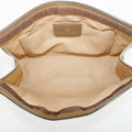 Gucci GG Supreme Web Sherry Line Clutch Bag Beige #3061 by Bolt Boutique