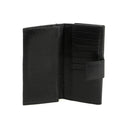 Gucci GG Vintage Black Canvas x Leather Sherry Line Long Wallet #3938 by Bolt Boutique