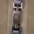 Gucci Gold Canvas / Metallic Brown Leather Jackie Shoulder Bag #2088 by Bolt Boutique