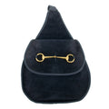 Gucci Horsebit Velour Suede Blue Fanny Pack #3065 by Bolt Boutique