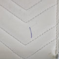 Gucci Ivory GG Marmont Leather Round Zipper Long Wallet #2285 by Bolt Boutique