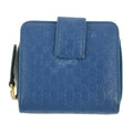 Gucci Micro Guccissima Blue Zip Around Compact Wallet #5188 by Bolt Boutique
