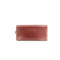 Gucci Microguccisima Patent Leather Pink Long Wallet #3562 by Bolt Boutique