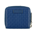 Gucci Microguccissima Compact Zip Wallet Blue #3146 by Bolt Boutique