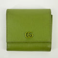 Gucci Mint Green Leather GG Marmont Mini Wallet #2364 by Bolt Boutique