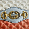 Gucci Multicolor Leather Blue x Red Crossbody Bag #9265 by Bolt Boutique