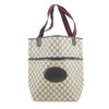 Gucci Navy GG Canvas Coated Vintage Tote Bag #4705