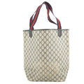 Gucci Navy GG Canvas Coated Vintage Tote Bag #4705 by Bolt Boutique