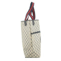 Gucci Navy GG Canvas Coated Vintage Tote Bag #4705 by Bolt Boutique