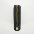 Gucci Navy Guccisima Leather Round Zipper Long Wallet #2629 by Bolt Boutique