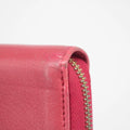Gucci Pink Soho Interlocking G Leather Tassel Round Zipper Long Wallet #2058 by Bolt Boutique