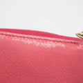 Gucci Pink Soho Interlocking G Leather Tassel Round Zipper Long Wallet #2058 by Bolt Boutique