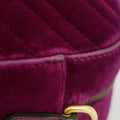 Gucci Purple GG Marmont Velvet Crossbody Bag #2583 by Bolt Boutique