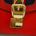 Gucci Red Sylvie Sherry Line Leather Shoulder Bag #2943 by Bolt Boutique