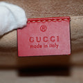 Gucci Red Sylvie Sherry Line Leather Shoulder Bag #8504 by Bolt Boutique