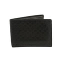 Gucci Sima GG Black Leather Mens Bifold Wallet #3582 by Bolt Boutique