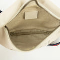 Gucci White Logo Belt Bag Small #1406 by Bolt Boutique