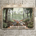 Gun Themed We Got This Couple Sign by Tailored Canvases