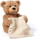 GUND Peek-A-Boo 11.5" Teddy Bear Animated Stuffed Animal Plush by DailySale