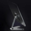 Gunmetal Stand - Most Phones and Tablets from 4.7" up to 14" by Zerodamage Sahara Case LLC