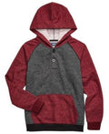 Univibe Big Boys Colorblocked Henley Hoodie, Size Medium by Vanessa Jane