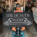 Gym Sign II by Tailored Canvases