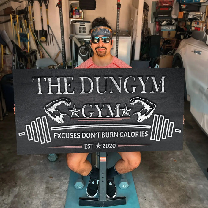 Gym Sign II by Tailored Canvases