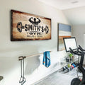 Gym Sign III by Tailored Canvases