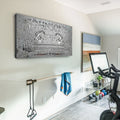 Gym Sign IX by Tailored Canvases
