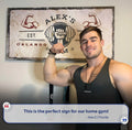Gym Sign V by Tailored Canvases