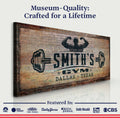 Gym Sign V by Tailored Canvases