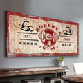 Gym Sign X by Tailored Canvases