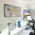 Gym Sign XV by Tailored Canvases