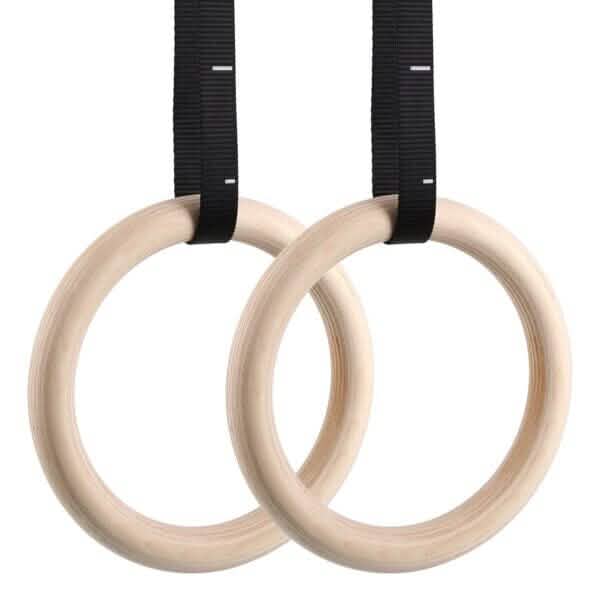 Gymnastic Wood Rings by DailySale