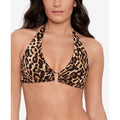 Lauren Ralph Lauren Leopard Print Bikini Top, Size 4 by Vanessa Jane