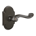 Emtek Keyed Privacy Lockset with No. 8 Rosette and Rope Lever by Vanessa Jane
