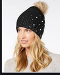 INC International Concepts Shine Like the Night Beanie by Vanessa Jane
