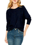 NIC+ZOE Falling Stars Embellished Sweater by Vanessa Jane