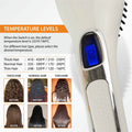 Hair Straightening Brush ION heating technology, Temperature Control by DailySale